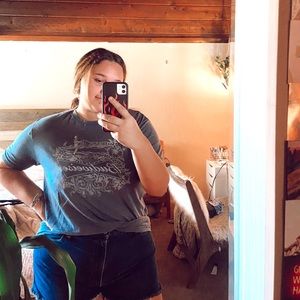 Budweiser oversized graphic tee